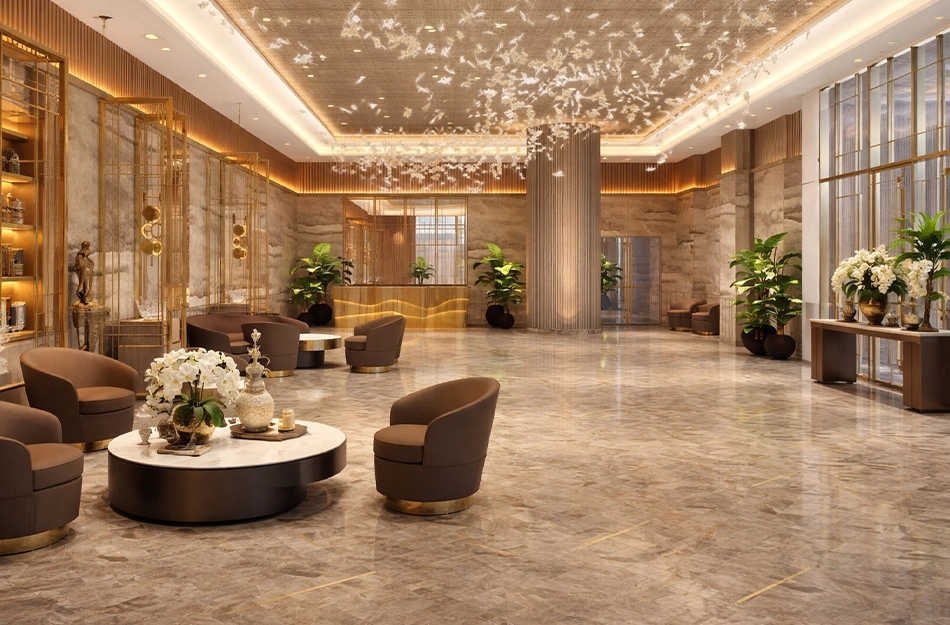 Hubtown Solaris Andheri - Tower Entrance Lobby