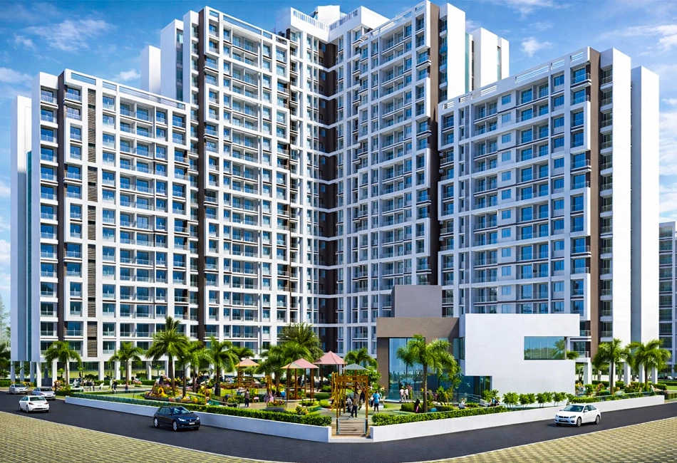 Grace Square Mumbra - Elevation