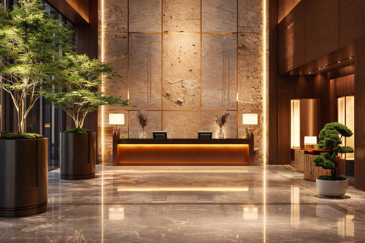 Adani 9 PBR Nerul - Tower Entrance Lobby