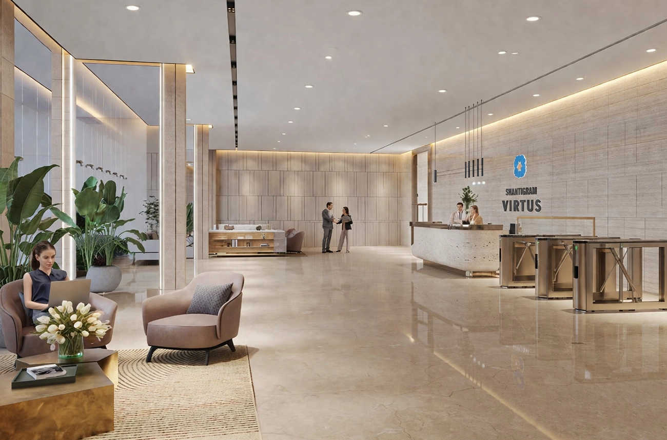 Kalpataru Virtus JVLR Vikhroli - Tower Entrance Lobby