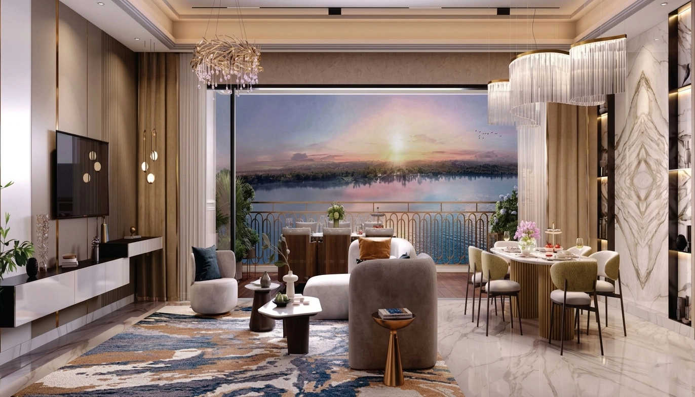 Lodha Elanza Dommasandra - Living Room