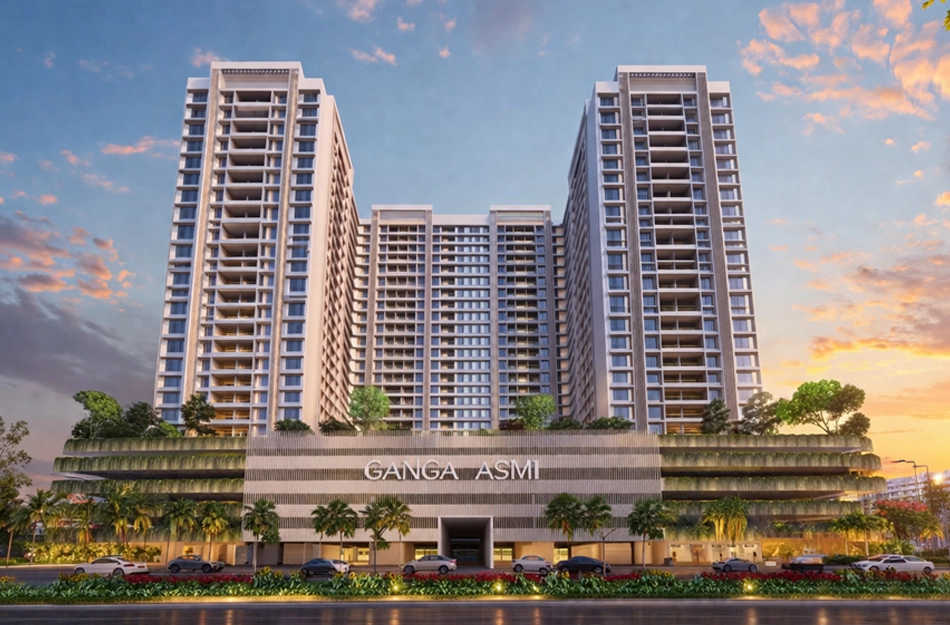 Ganga Asmi Pimpri Chinchwad - Elevation
