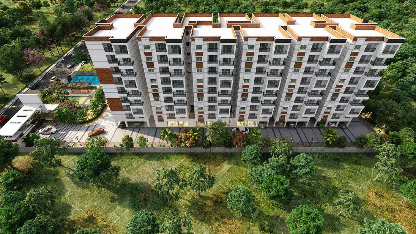Abhee Pride Iggaluru - Dronview