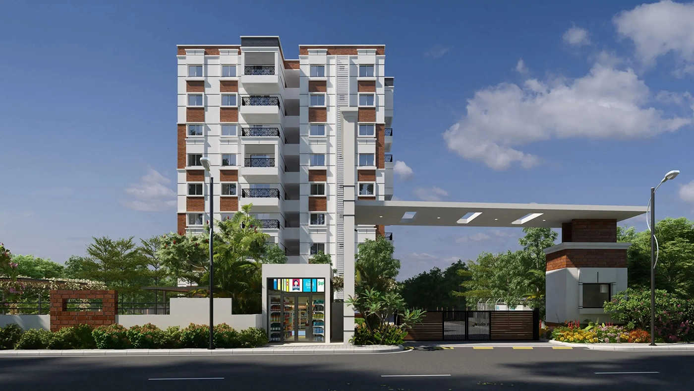 Abhee Pride Iggaluru - Project Front View