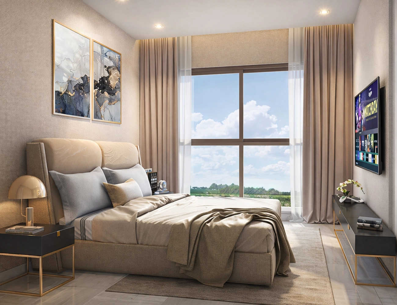 Runwal Avenue Kanjurmarg - Bedroom