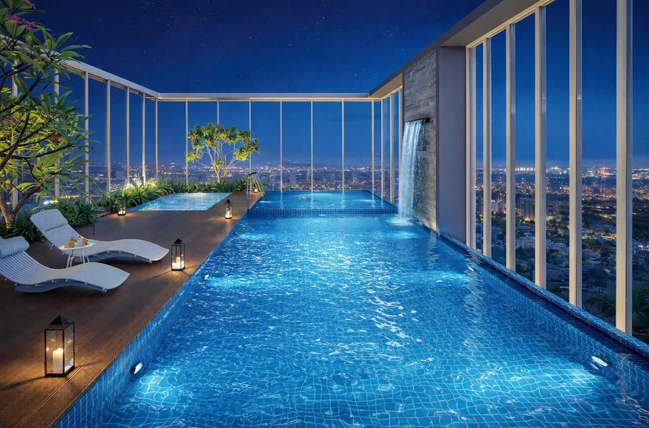 Sheth Promont Sion - Swimming Pool