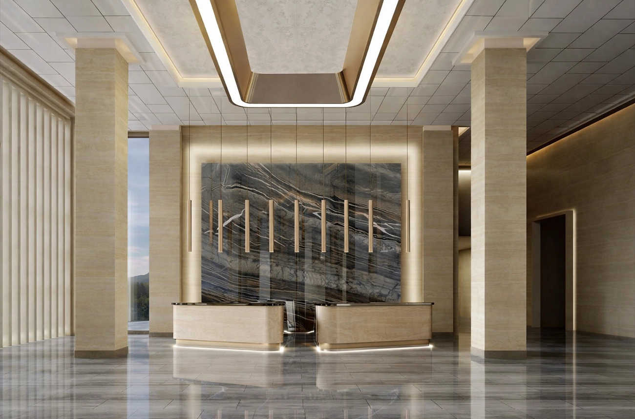 Sheth Promont Sion - Tower Entrance Lobby
