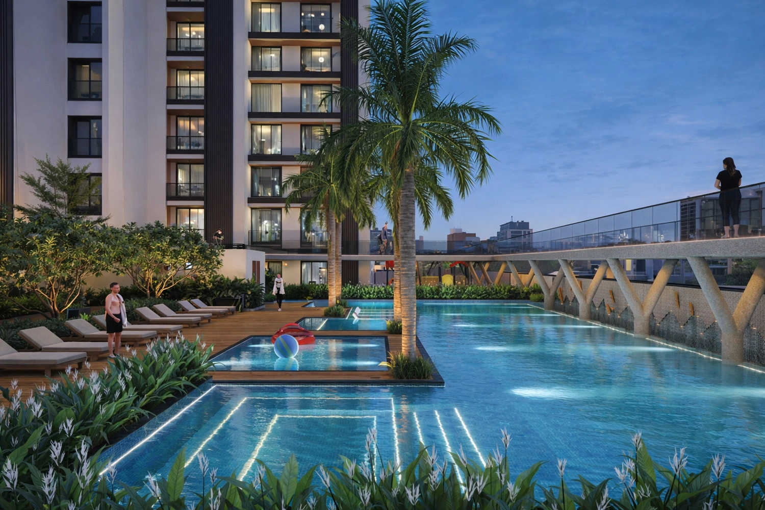 Downtown Avenue Vashi - Swimming Pool