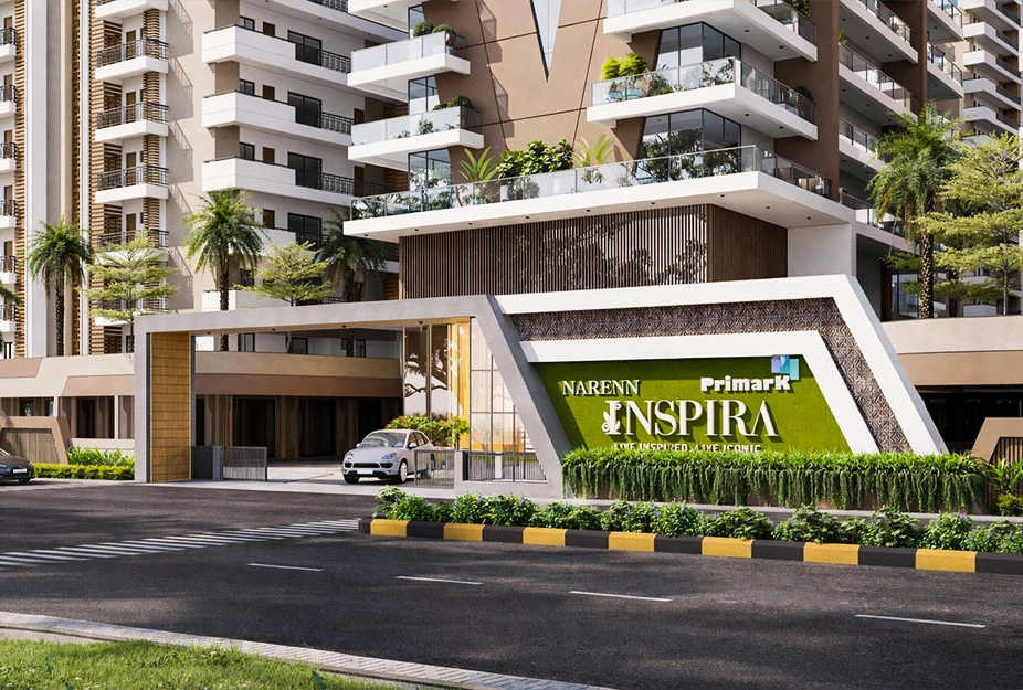 Primark Inspira Miyapur - Project Entrance View