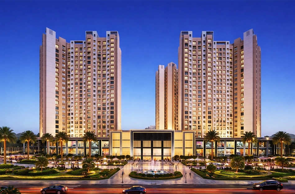 Sunteck One World Naigaon - Elevation