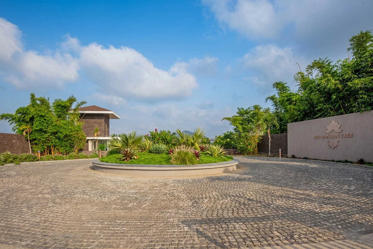 Panchshil Realty 86 Banyan Tree Chandkhed - Project Entrance View