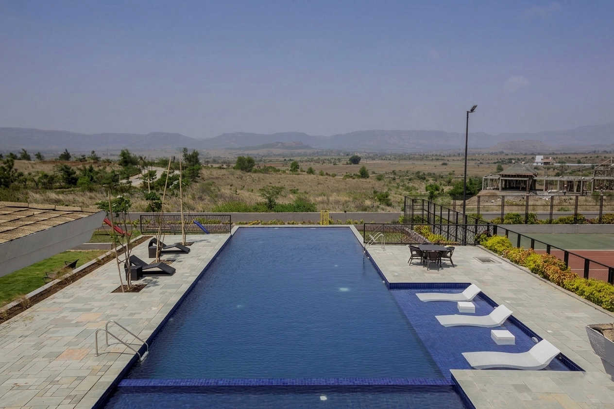 Panchshil Realty 86 Banyan Tree Chandkhed - Swimming Pool