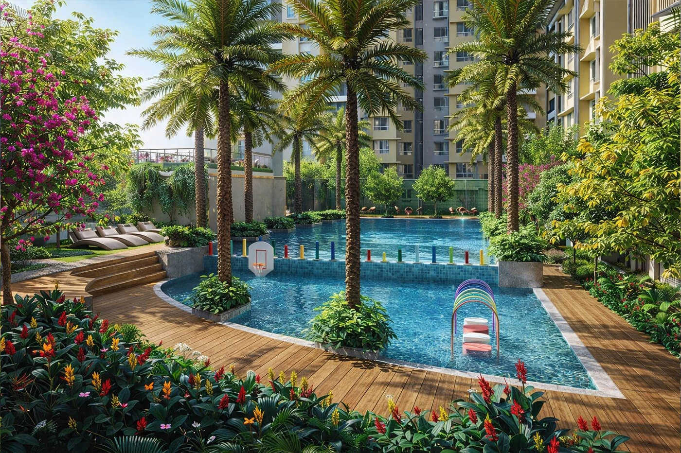 Shapoorji Pallonji Heartland Mulund - Swimming Pool