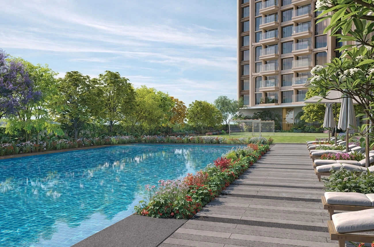 L & T Pearl Mahim - Swimming Pool