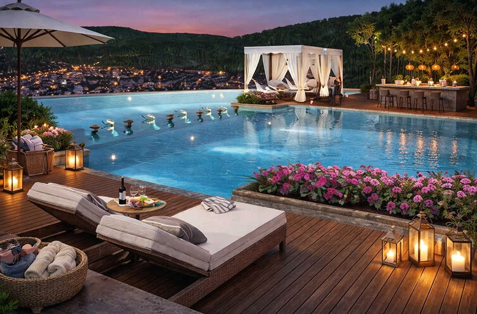Omkar Alta Monte Malad - Swimming Pool