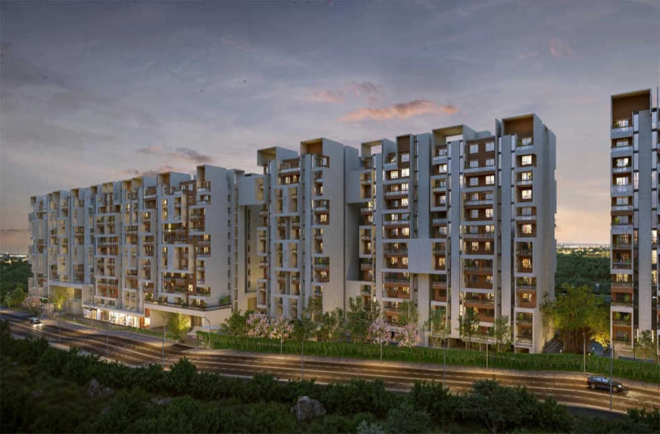 Rohan Abhilasha Wagholi - Elevation 2
