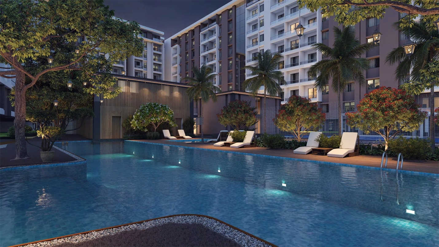 Kohinoor Viva City Dhanori - Swimming Pool