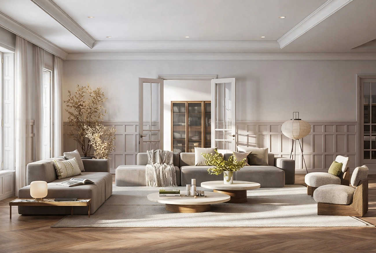 Runwal Raaya Worli - Living Room