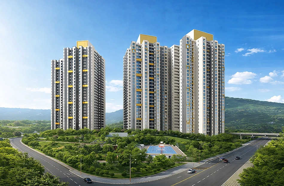 Wadhwa Wise City Panvel - Elevation