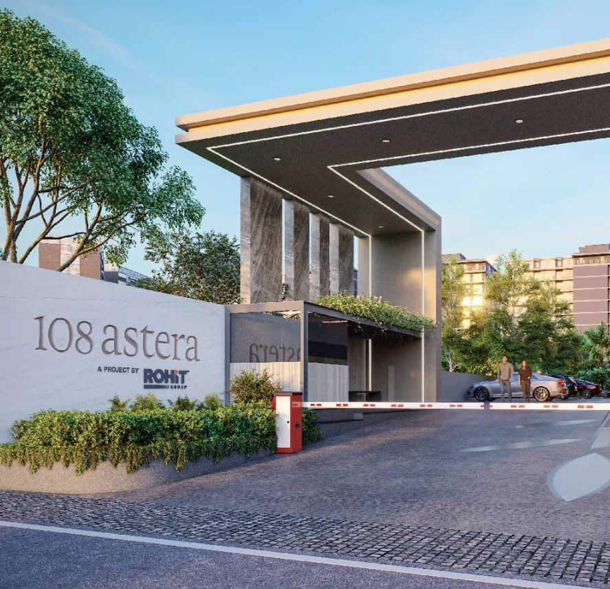 Rohit 108 Astera Punawale - Project Entrance View