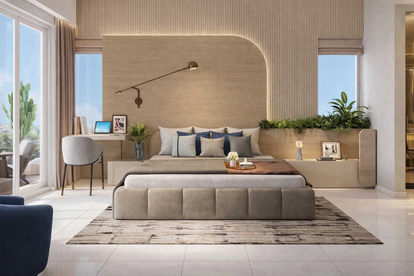 Jhamtani The Crown Thergaon - Bedroom