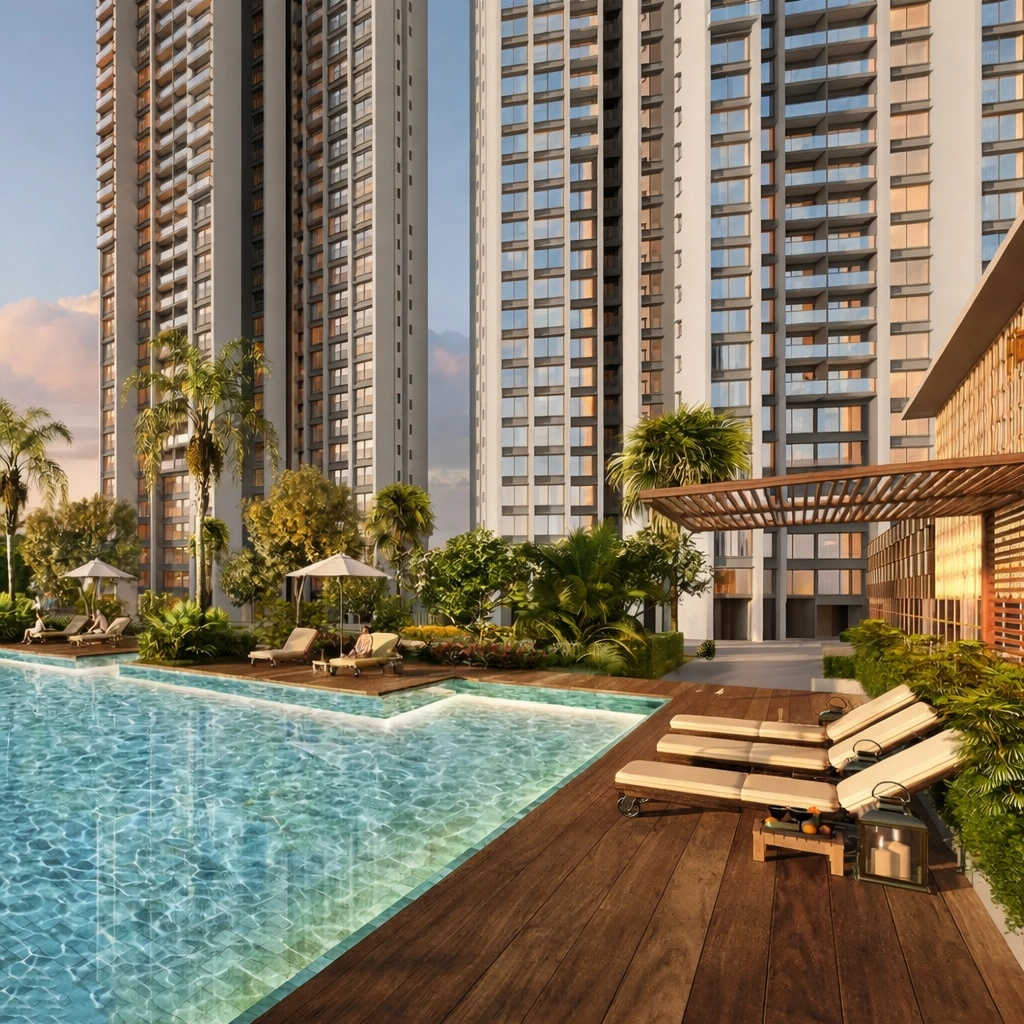 Sunteck Sky Park Mira Bhayandar - Swimming Pool
