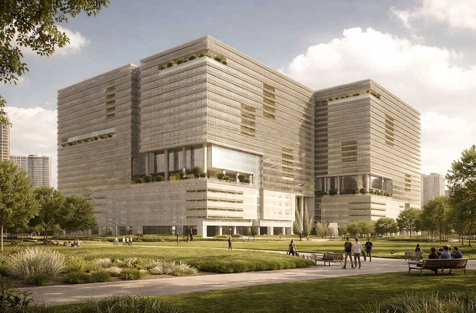 Wadhwa One BKC Bandra - Elevation 2
