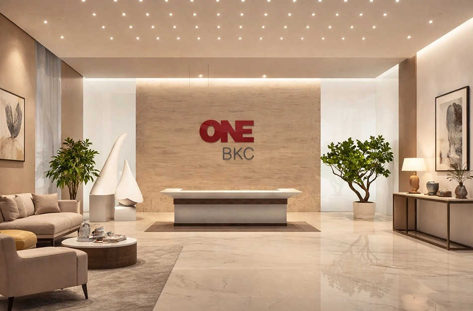 Wadhwa One BKC Bandra - Tower Entrance Lobby