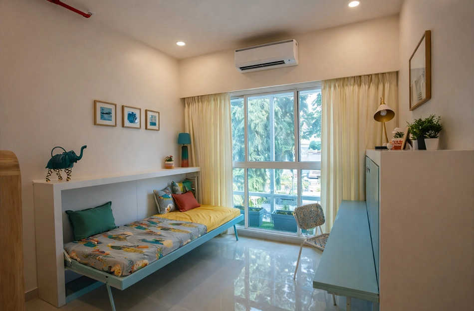 Shapoorji The Canvas Residences Sewri - Living Room