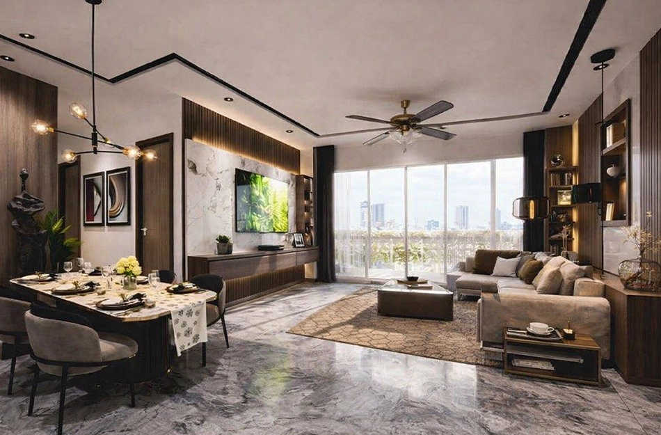 Adani The Views Ghatkopar - Living Room 2