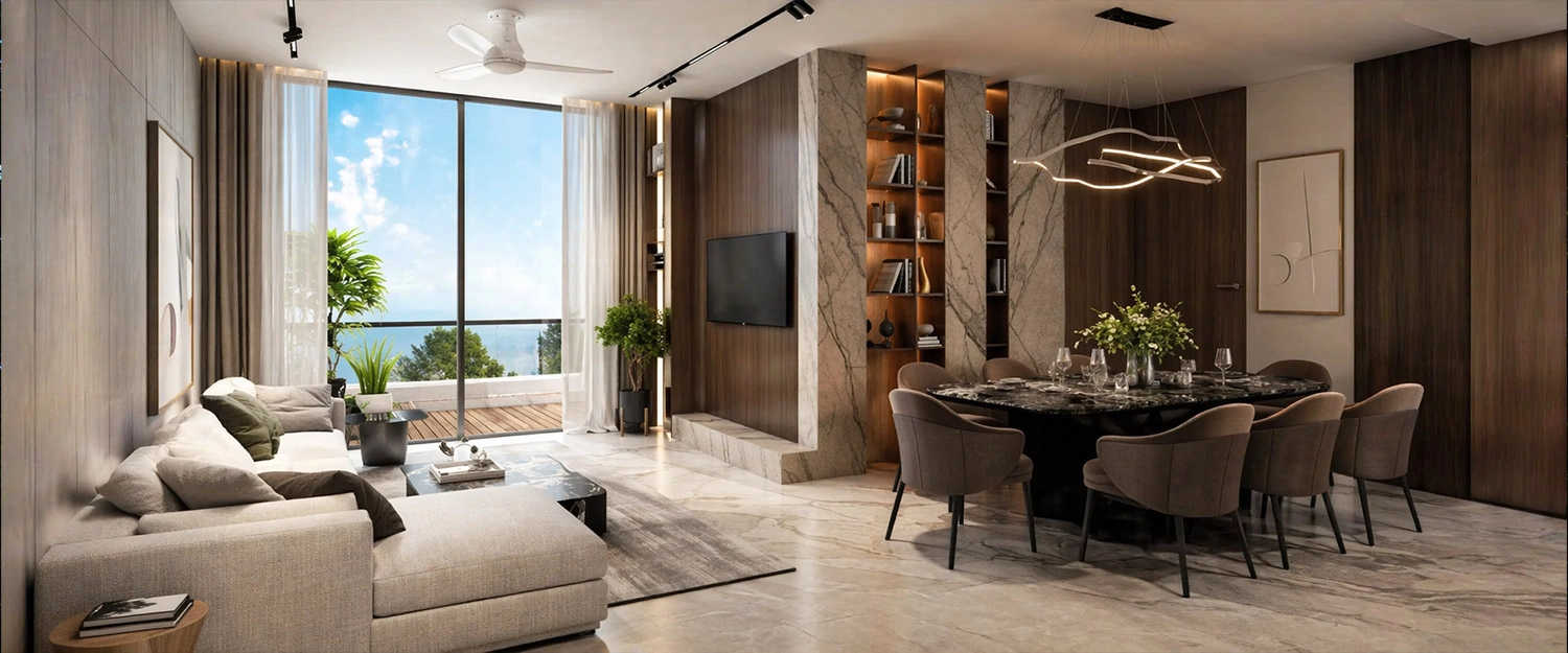Abhyudaya Celestial Gomti Nagar - Living Room