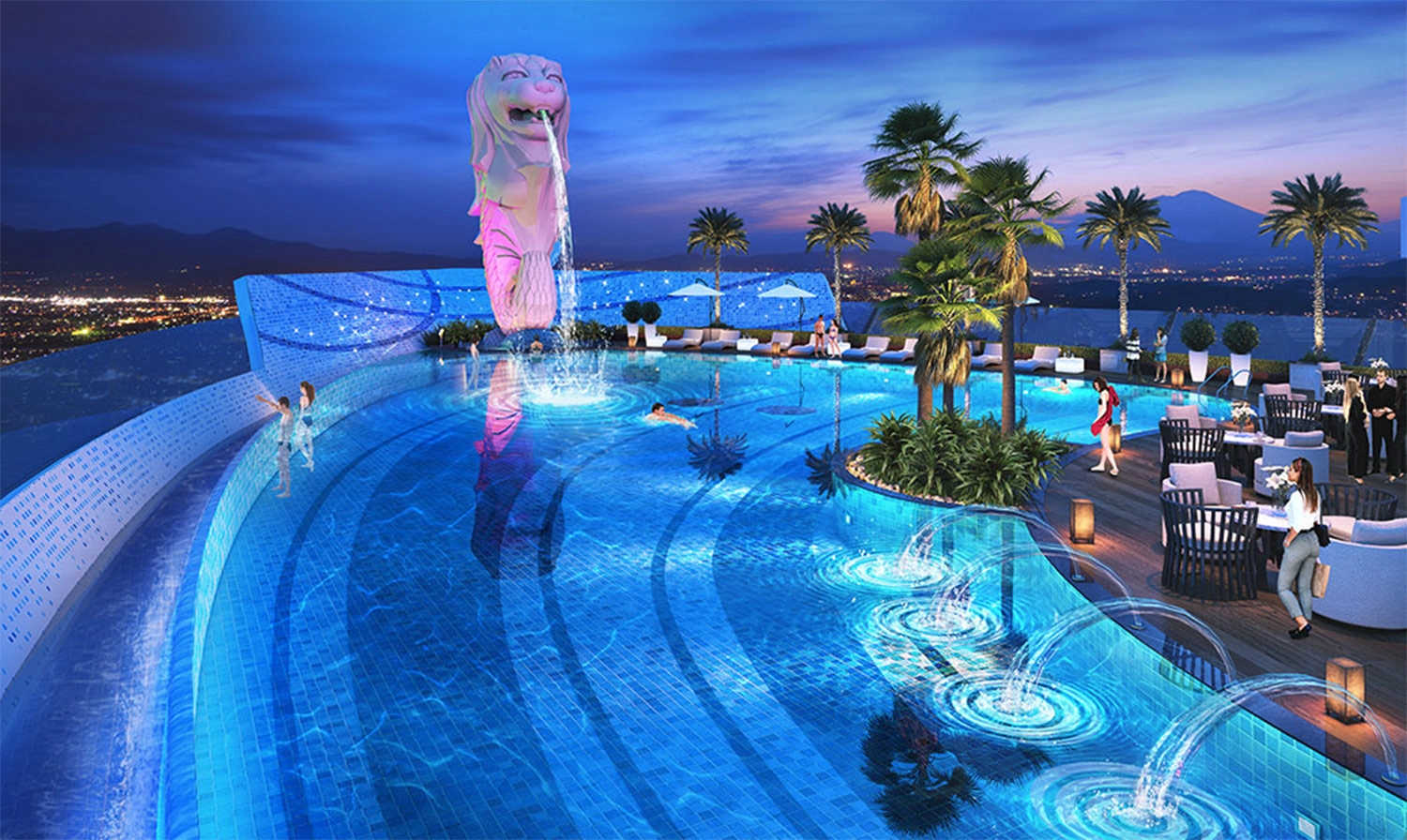 Sai World City Panvel - Swimming Pool