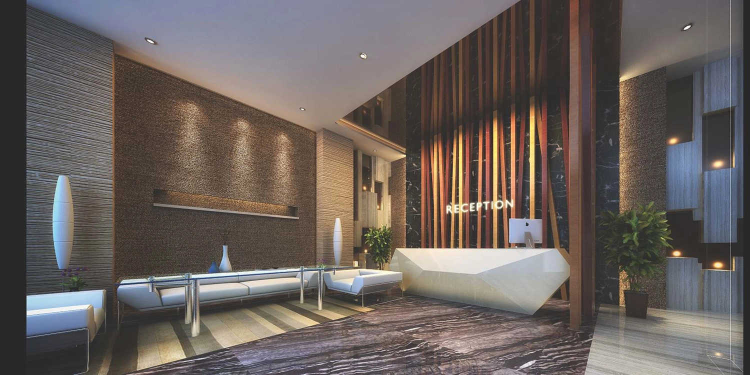 Arihant Aspire Panvel - Tower Entrance Lobby