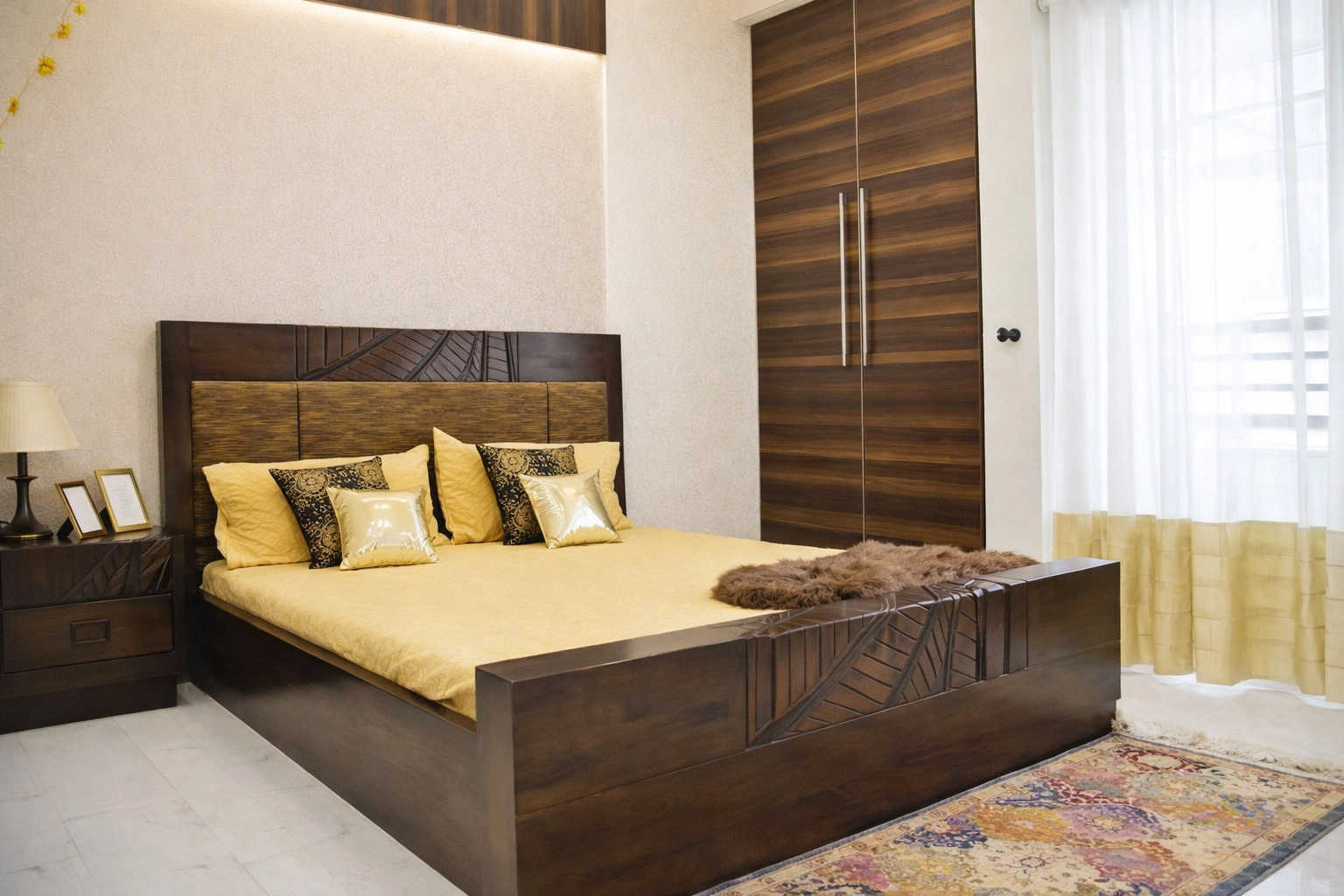 Purvanchal Royal City Sector CHI V Greater Noida - Bedroom