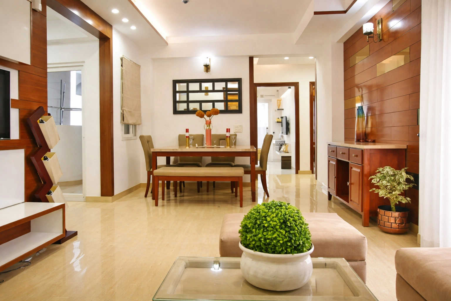 Purvanchal Royal City Sector CHI V Greater Noida - Living Room