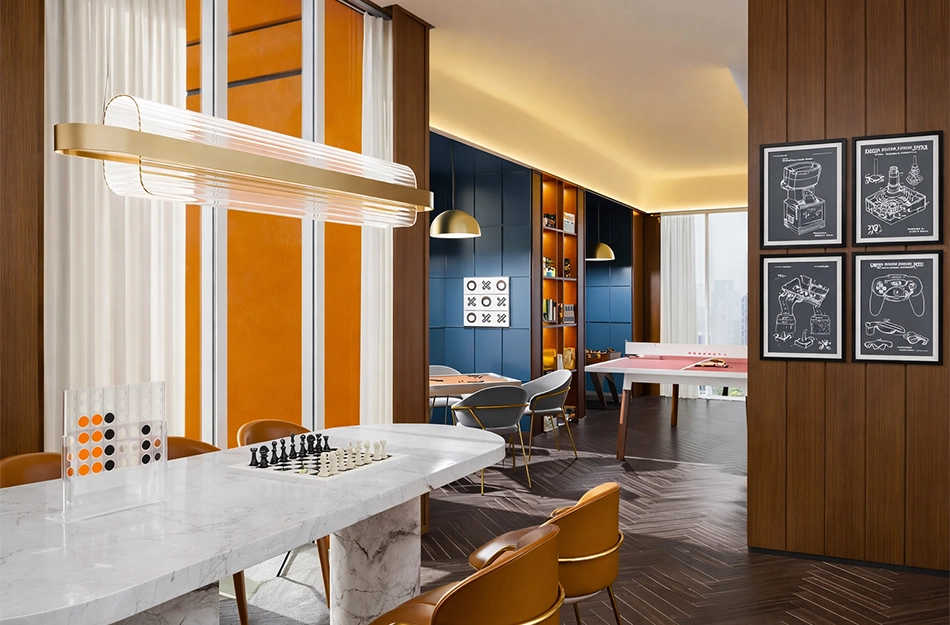 Lodha Vista Lower Parel - Living Room