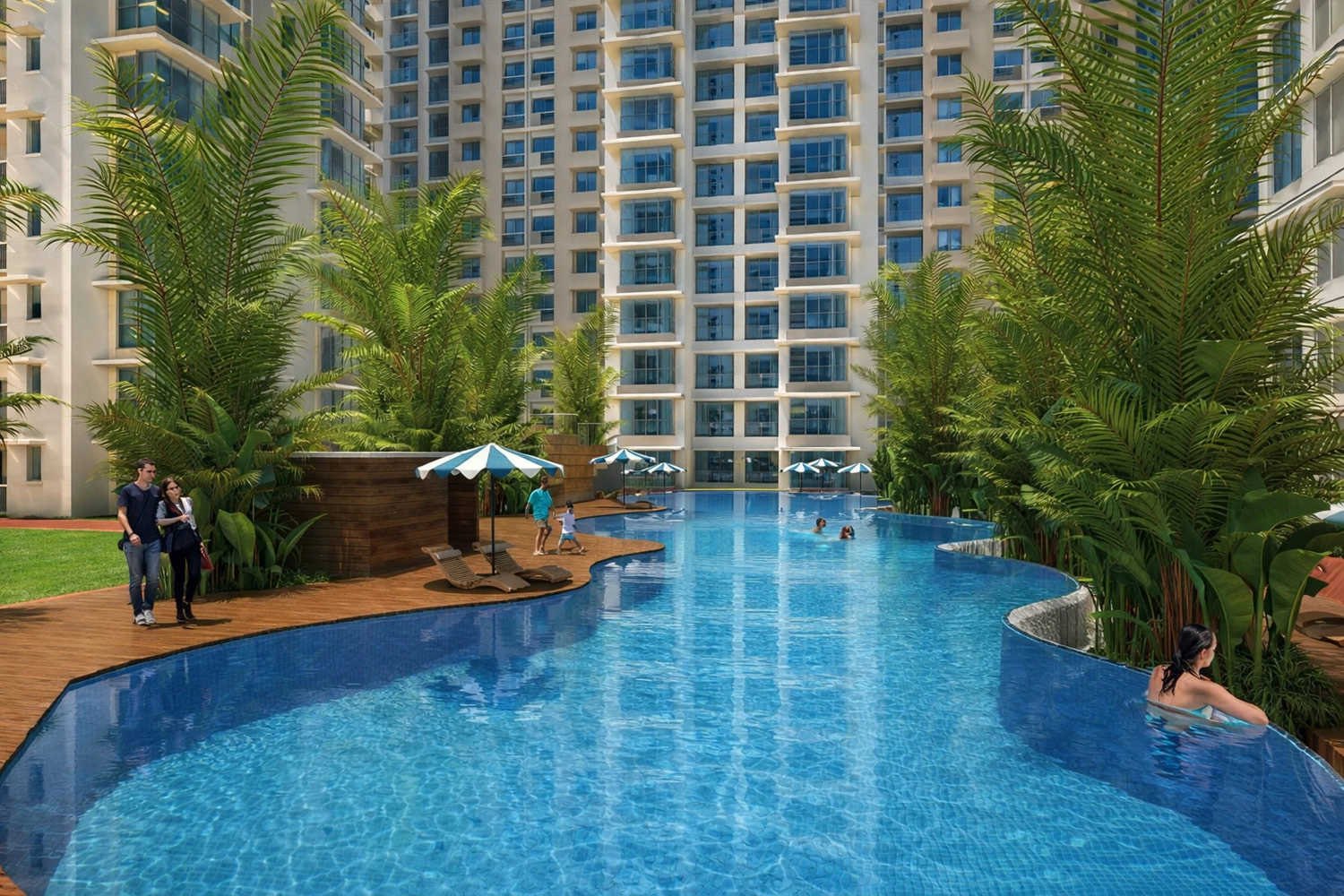 Marathon Nexzone Panvel - Swimming Pool