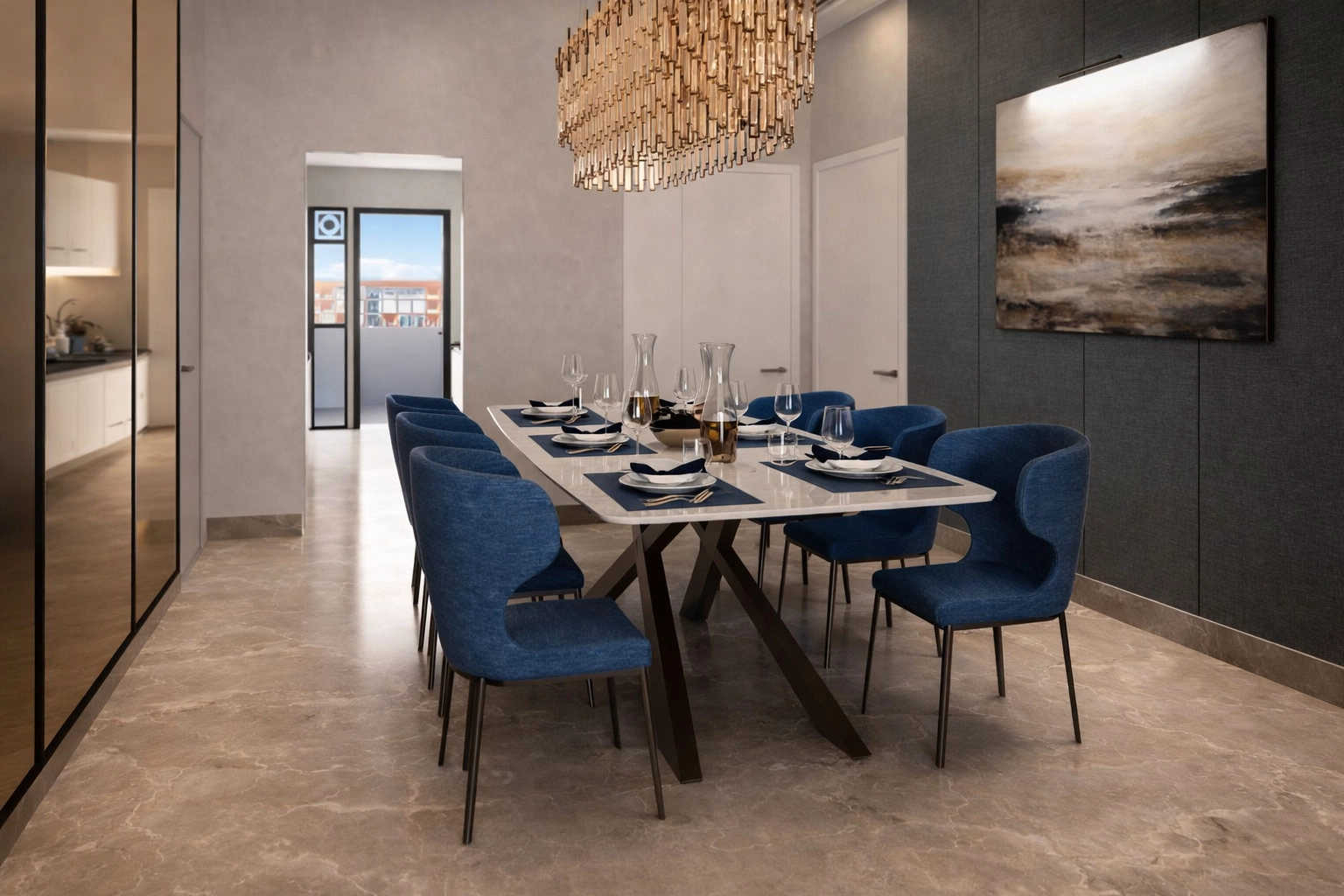 Birla Navya Avik Sector 63A - Dining Area