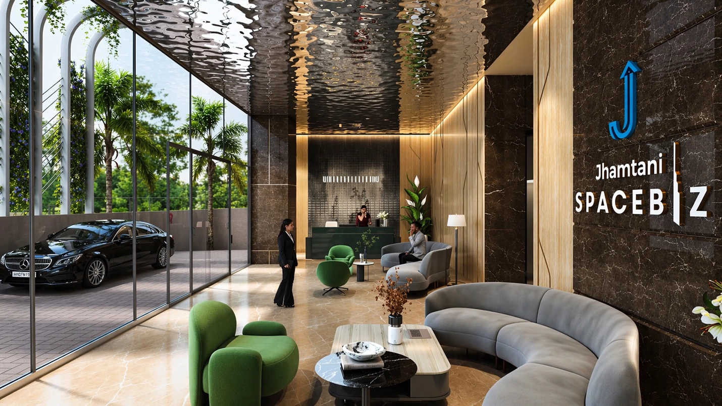 Jhamtani Spacebiz Baner - Tower Entrance Lobby