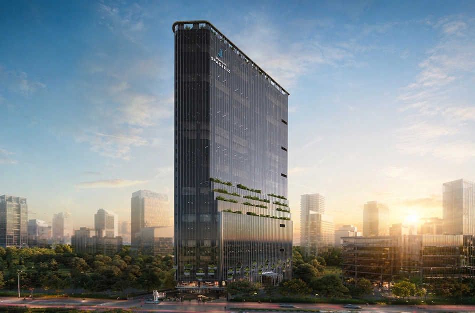 Jhamtani Spacebiz Baner - Elevation 2