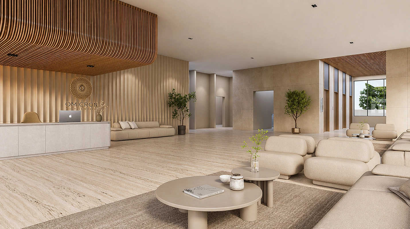 Omicron Business Landmarks Kharadi - Tower Entrance Lobby