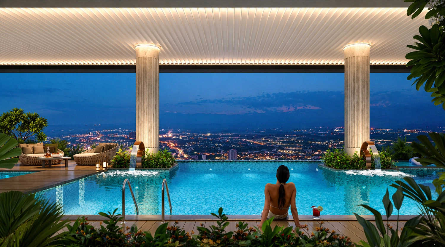 Nyati Elenor Lulla Nagar - Swimming Pool