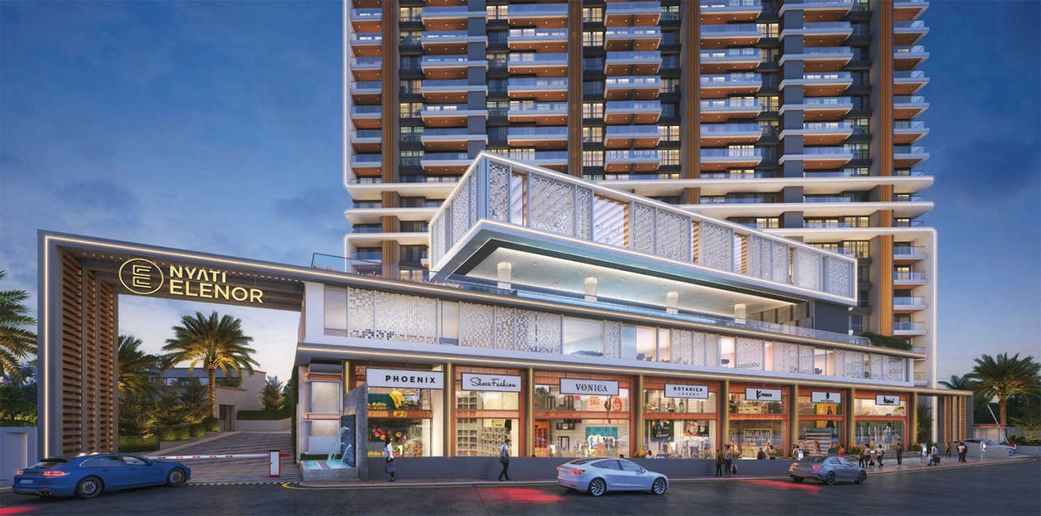 Nyati Elenor Lulla Nagar - Project Entrance View