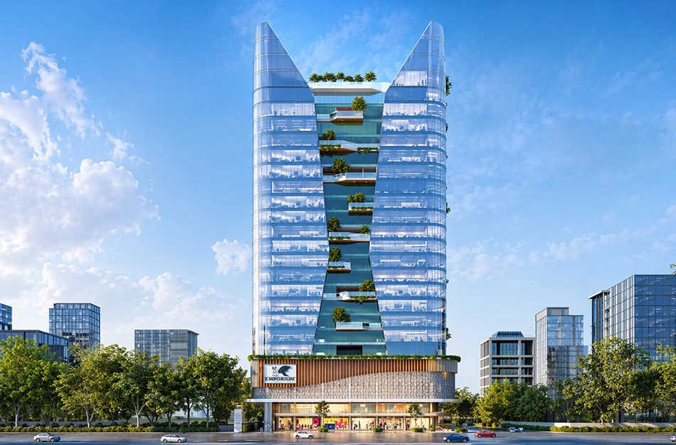 Geeta 24 WallStreet Pimpri Chinchwad - Elevation