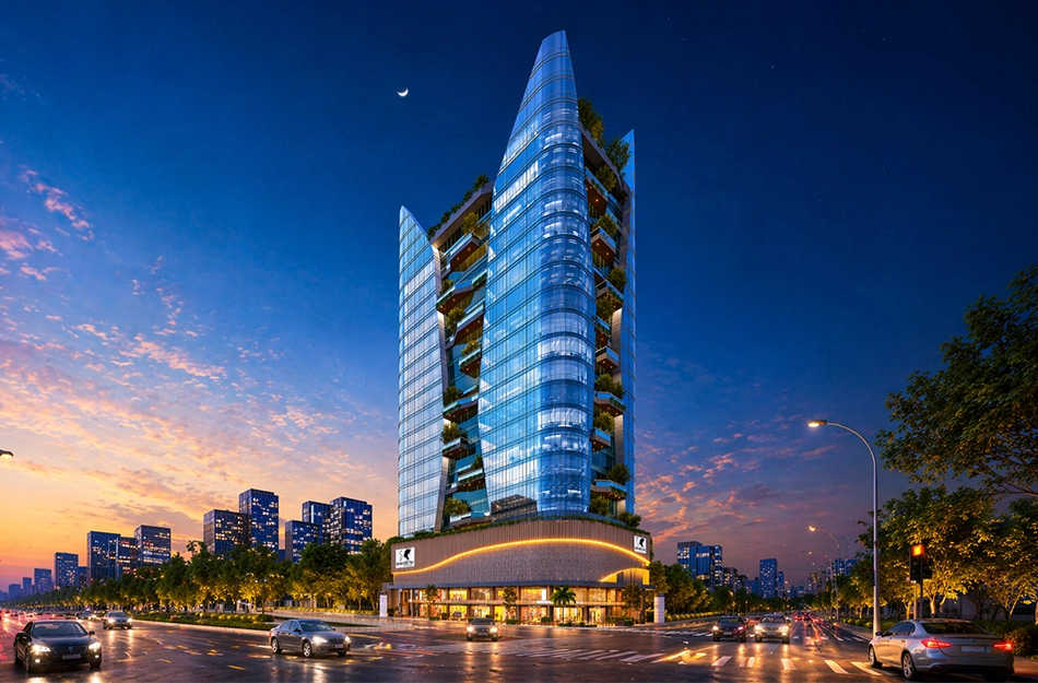 Geeta 24 WallStreet Pimpri Chinchwad - Elevation 2