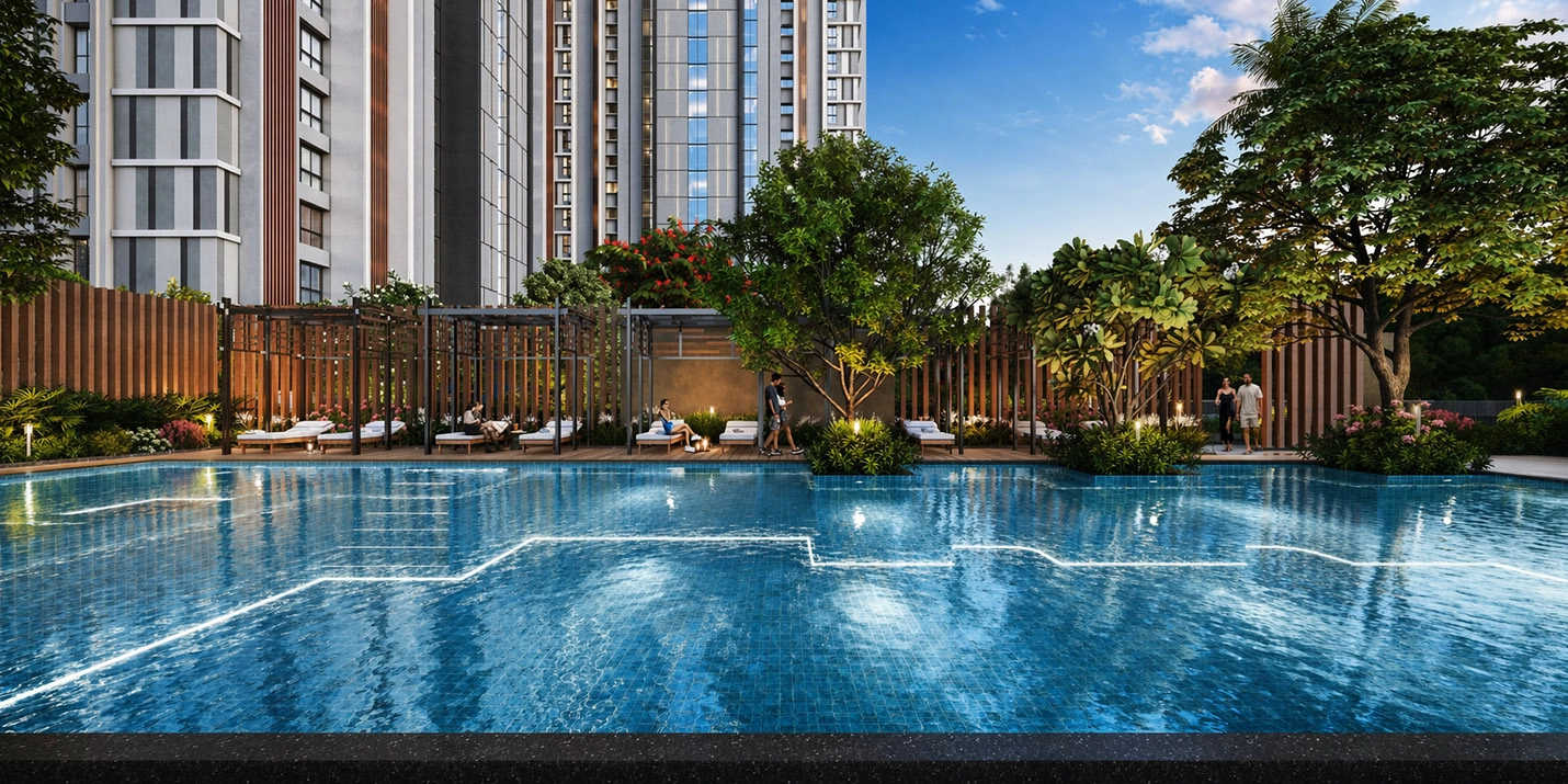 Nyati Emblem Sahakar Nagar - Swimming Pool