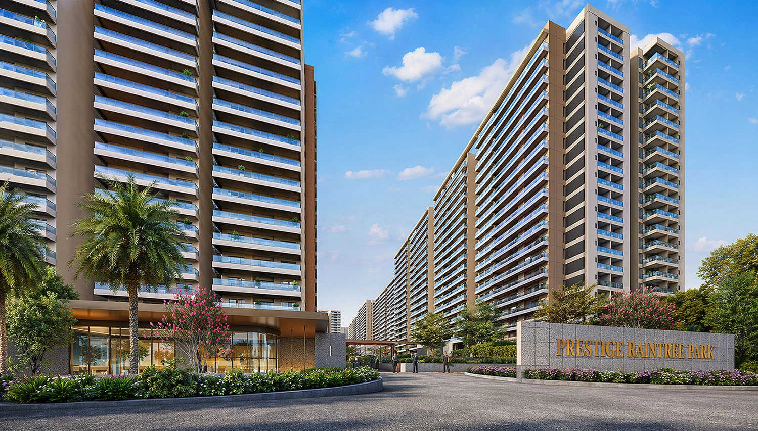 Prestige Raintree Park Varthur - Project Entrance View