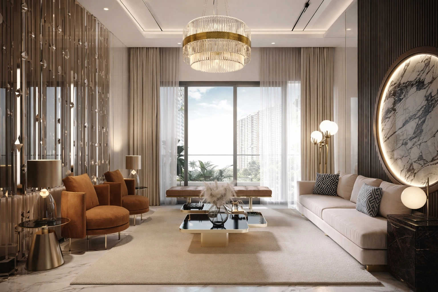 M3M Mansion Sector 113 Gurgaon - Living Room