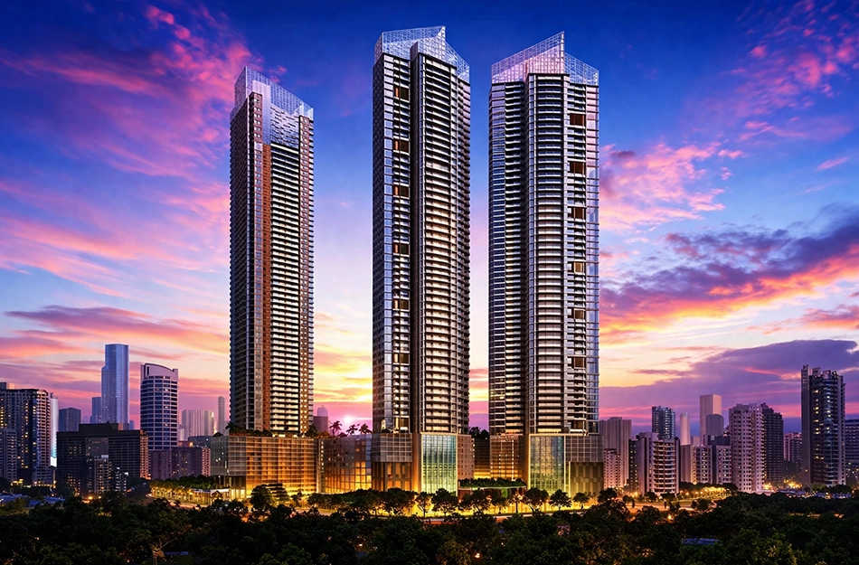 Rustomjee Crown Prabhadevi - Elevation