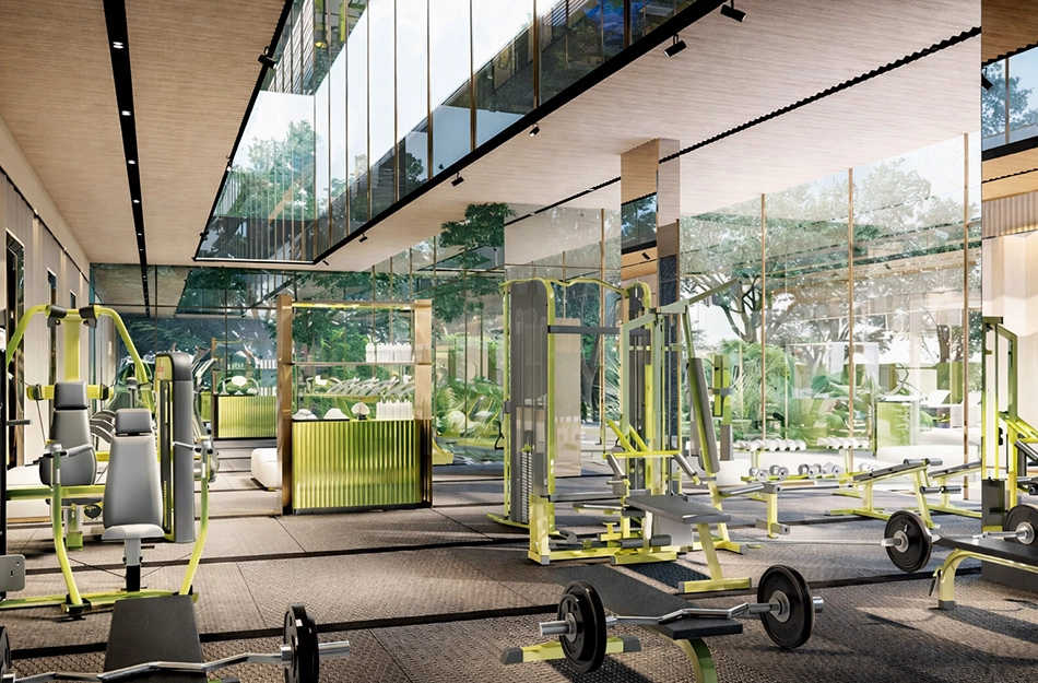 Rustomjee Crown Prabhadevi - Gym